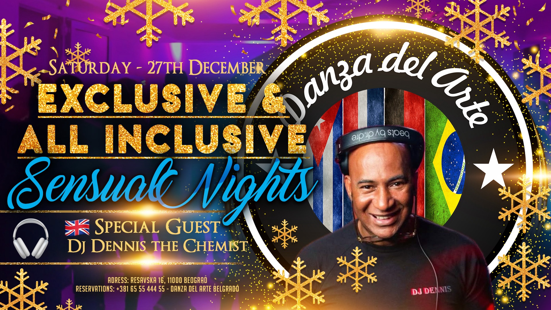 🎉 SENSUAL NIGHTS FAREWELL 2025 PARTY 🎉 Exclusive • All Inclusive • With 🎧 DJ DENNIS 🇬🇧