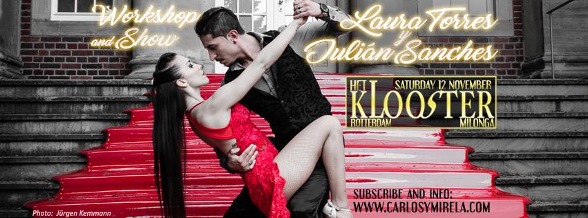 Milonga 't Klooster with: Laura Torres & Julián Sanchez