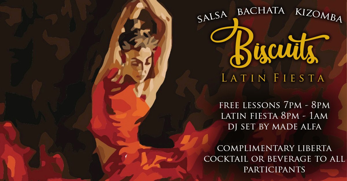 Rebenga Presents: Biscuits - Latin Fiesta