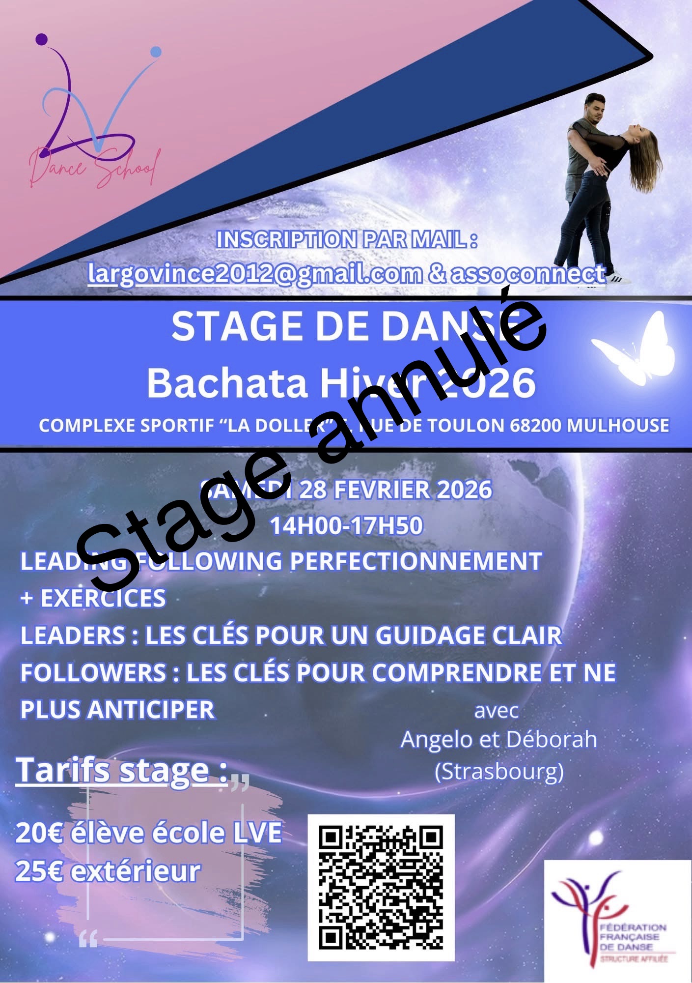 Stage Bachata avec Angelo et Déborah