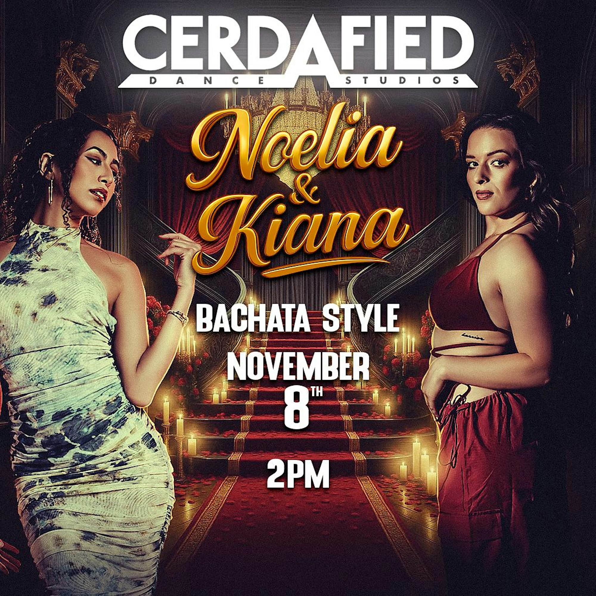 Bachata Style Workshop with NOELIA & KIANA