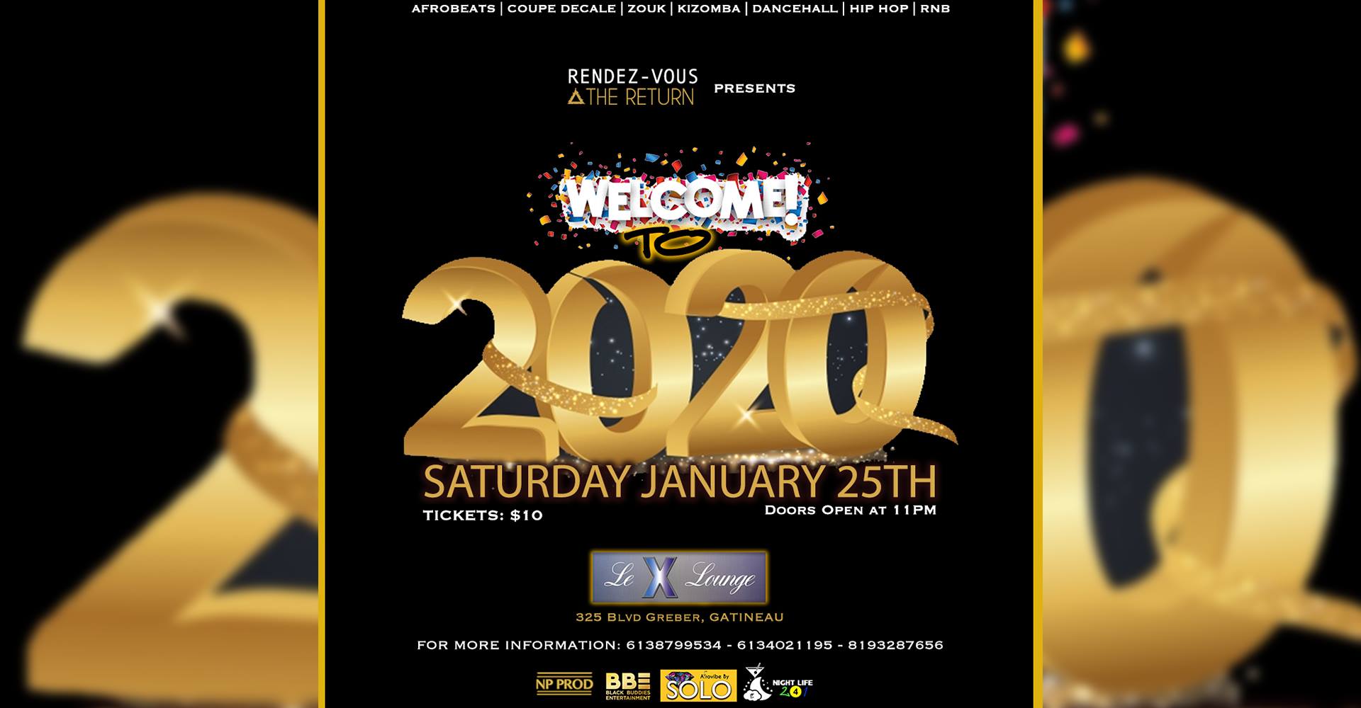 Rendez-Vous The Return - Welcome To 2020