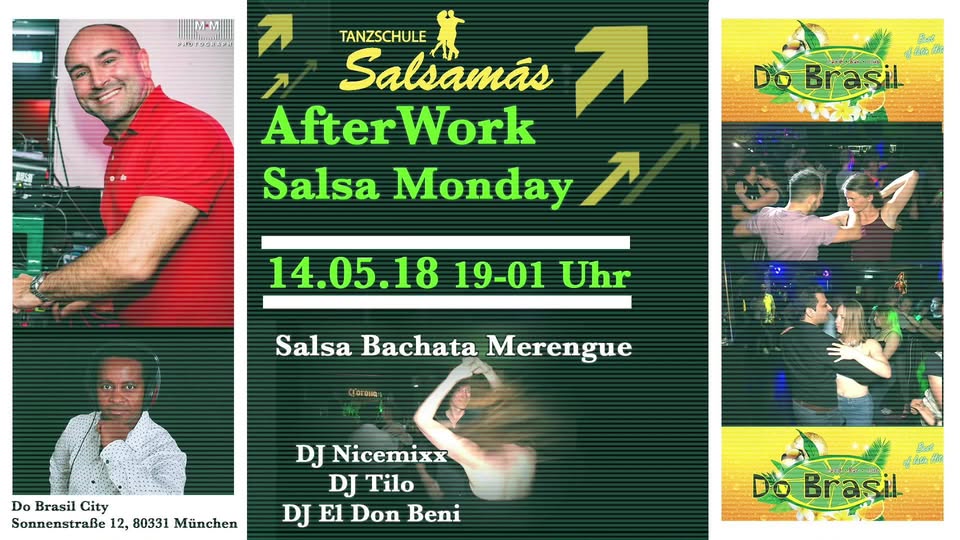AfterWork Salsa Monday in Do Brasil City mit Salsamás & Friends