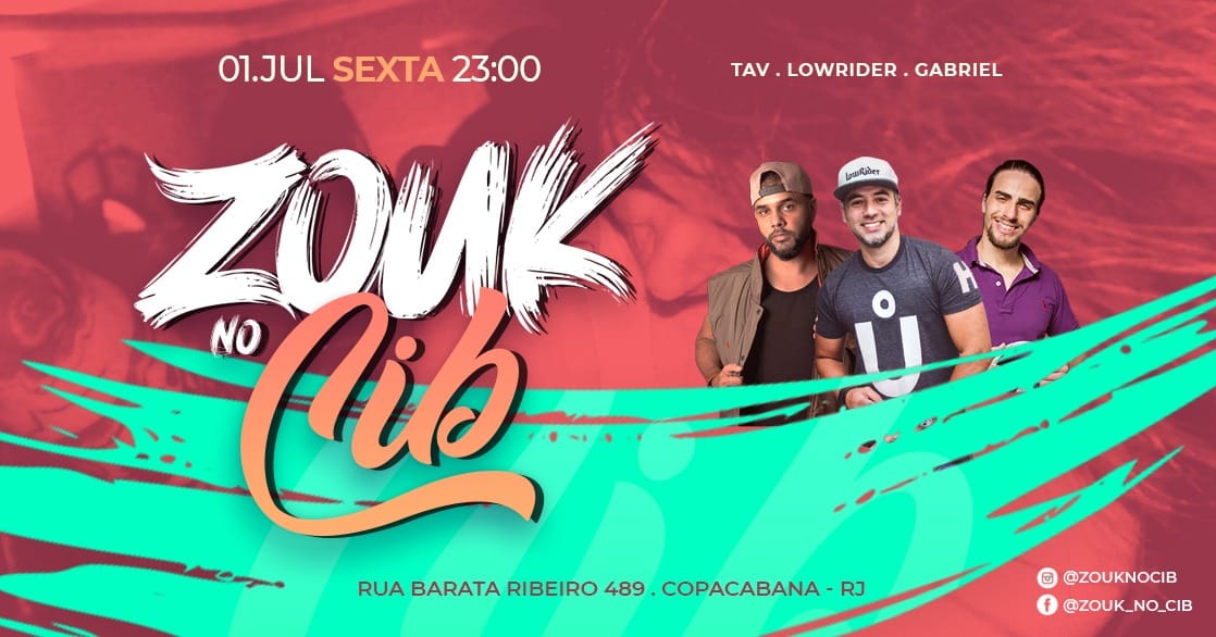 ZOUK NO CIB * Eu Ouvi Férias?