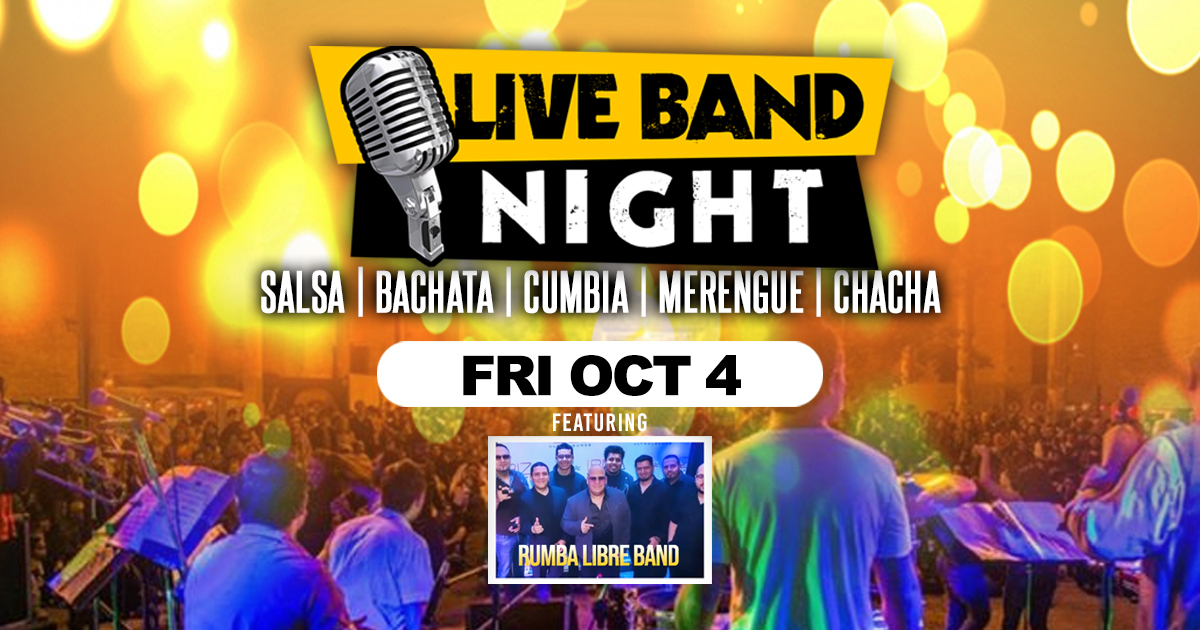LATIN DANCING w LIVE BAND NIGHT!
