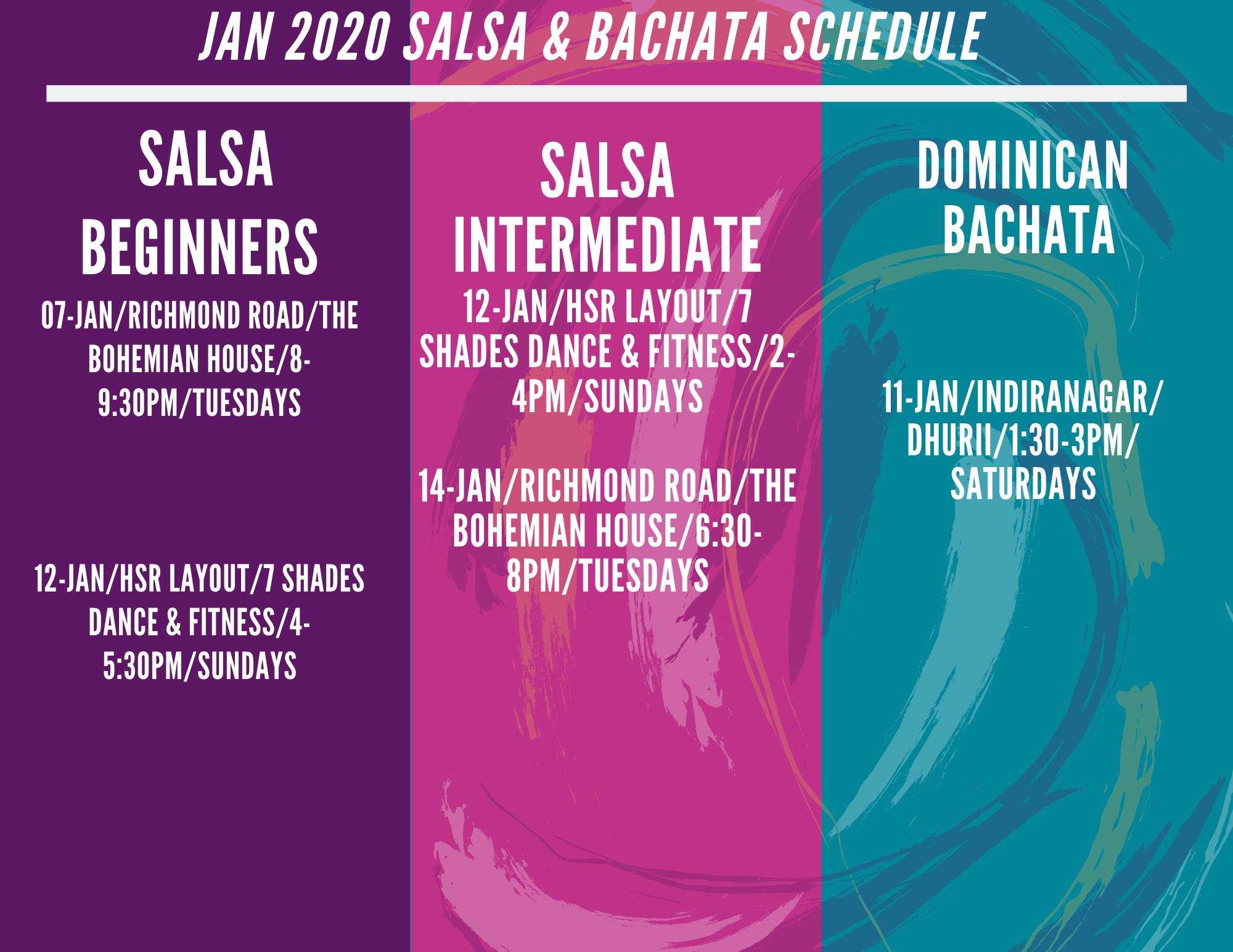 Salsa Classes in January