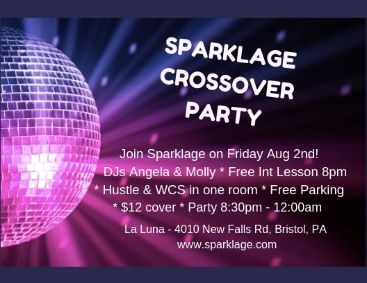 Sparklage Crossover Party ~ Aug 2nd!