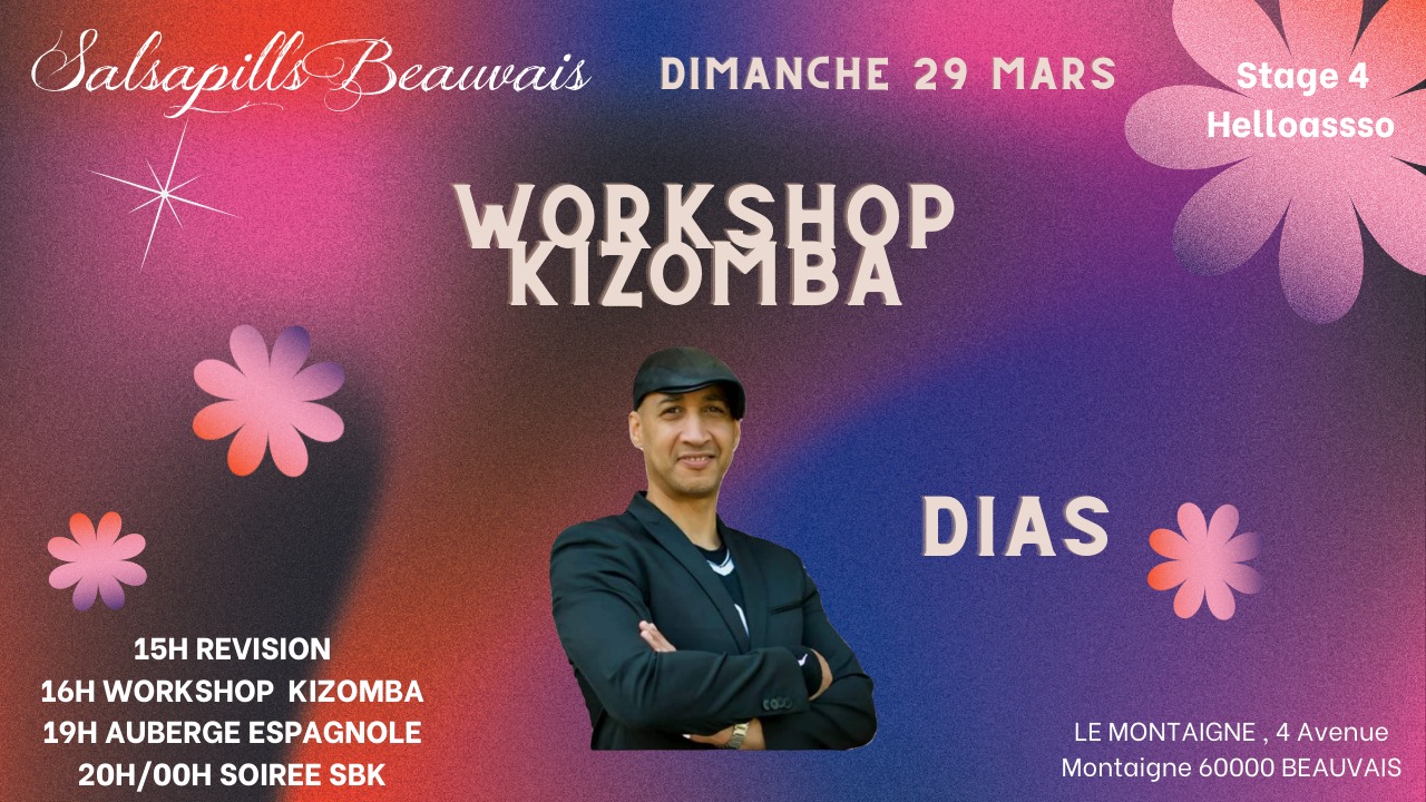 WORKSHOP KIZOMBA DE A à Z ( stage 4 )