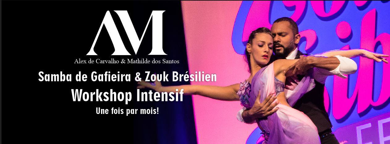 Workshop intensif de Samba de Gafieira & Zouk Brésilien !