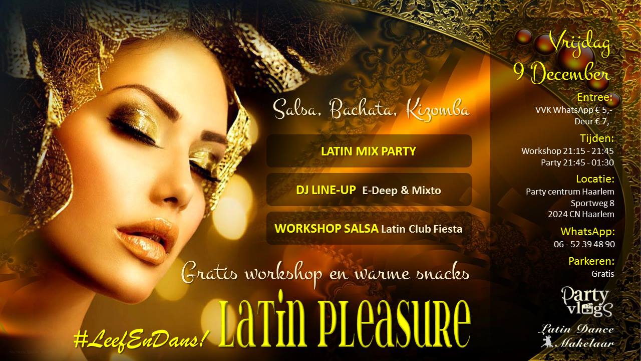 Latin Pleasure: Hot Mix in the winter