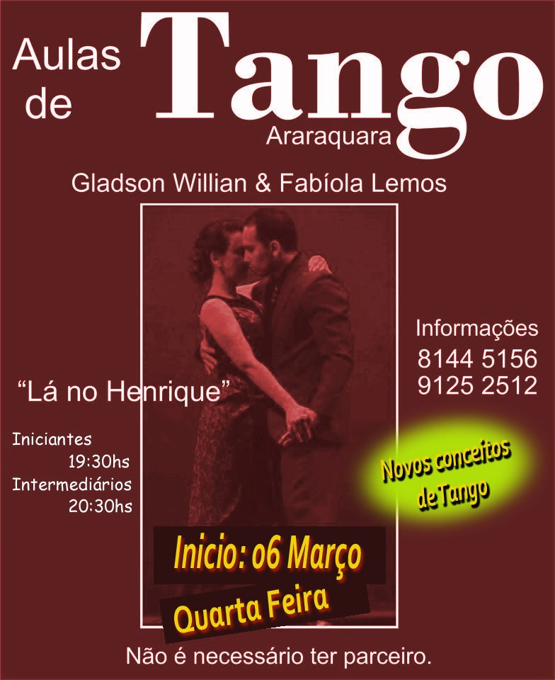 Aulas de Tango em Araraquara