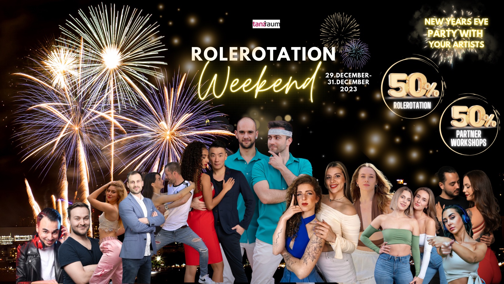 Rolerotation Weekend with New Years Eve Party