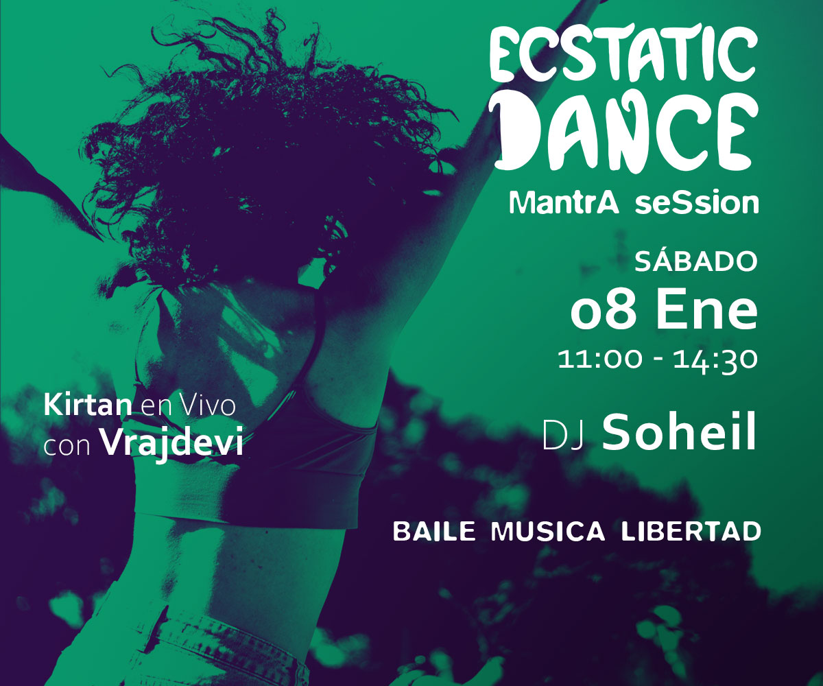 Ecstatic Dance - Dj Soheil + Vrajdevi (Kirtan)