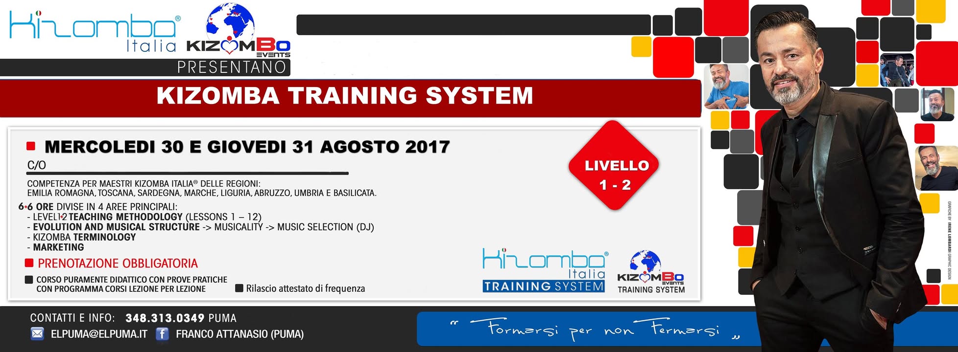 Kizomba Training System Liv. 1 e 2 - Tappa Bologna