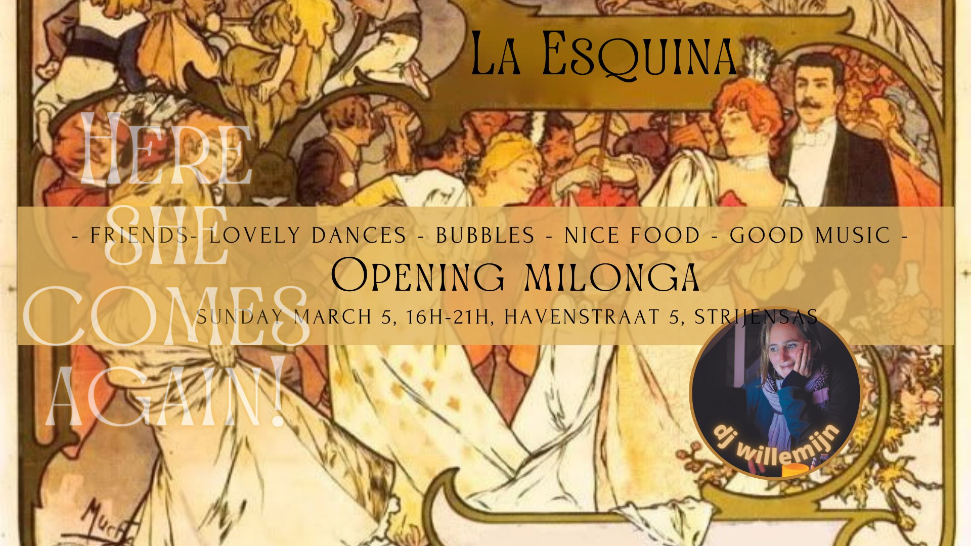 La Esquina Opening Milonga