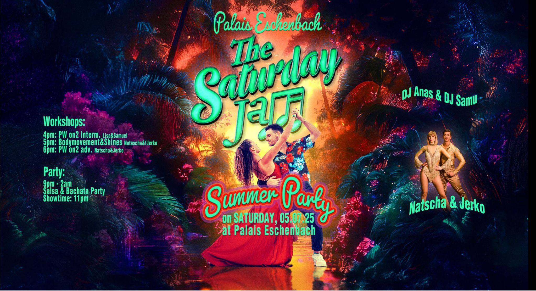 The Saturday Jam - Summer Party