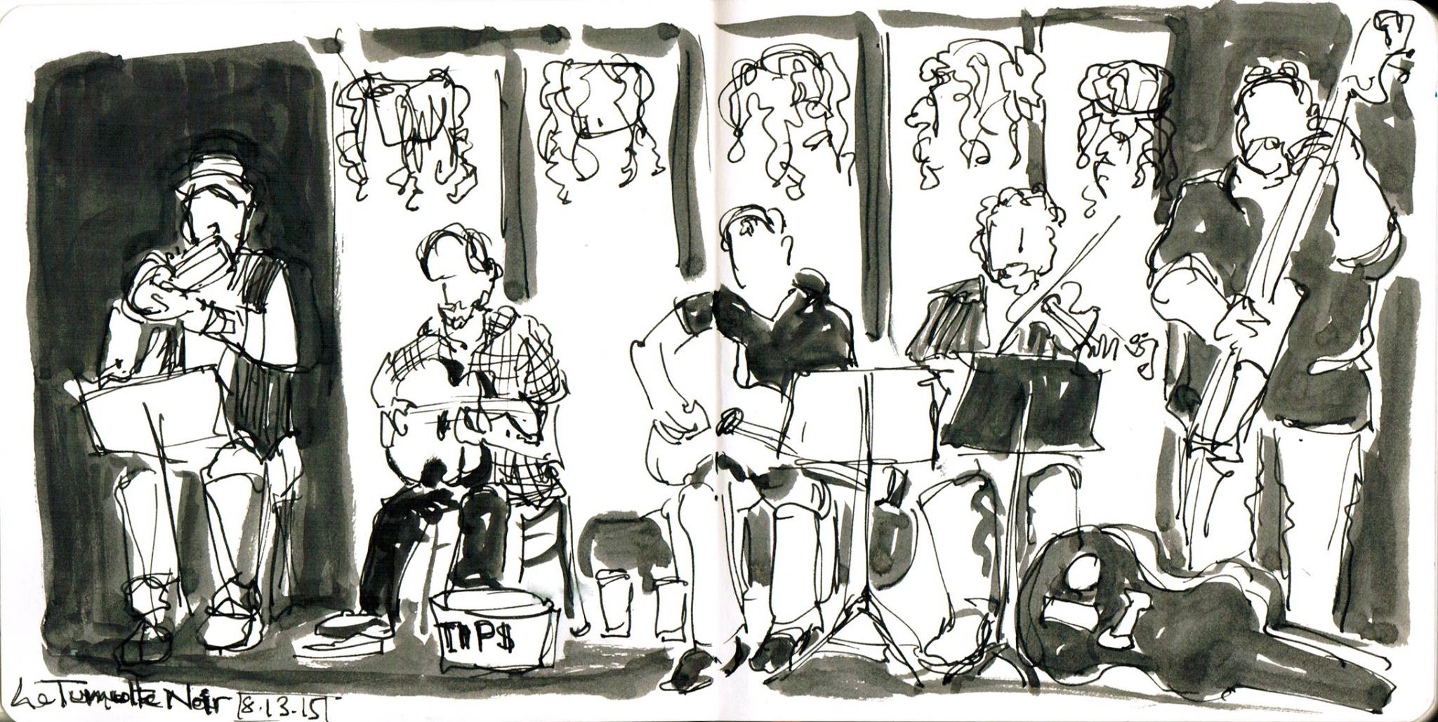 Le Tumulte Noir at 1st Saturday Swing