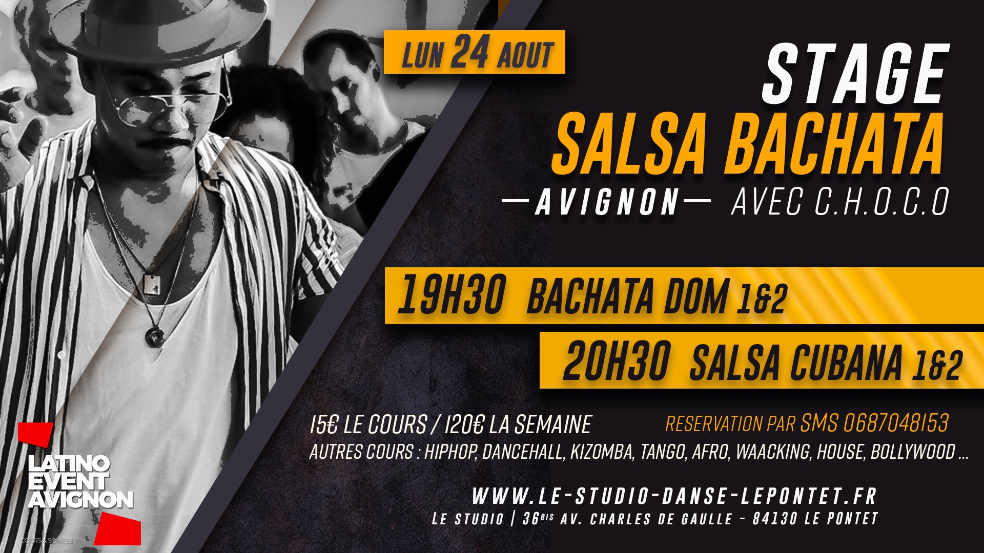 STAGE Salsa & Bachata avec Choco