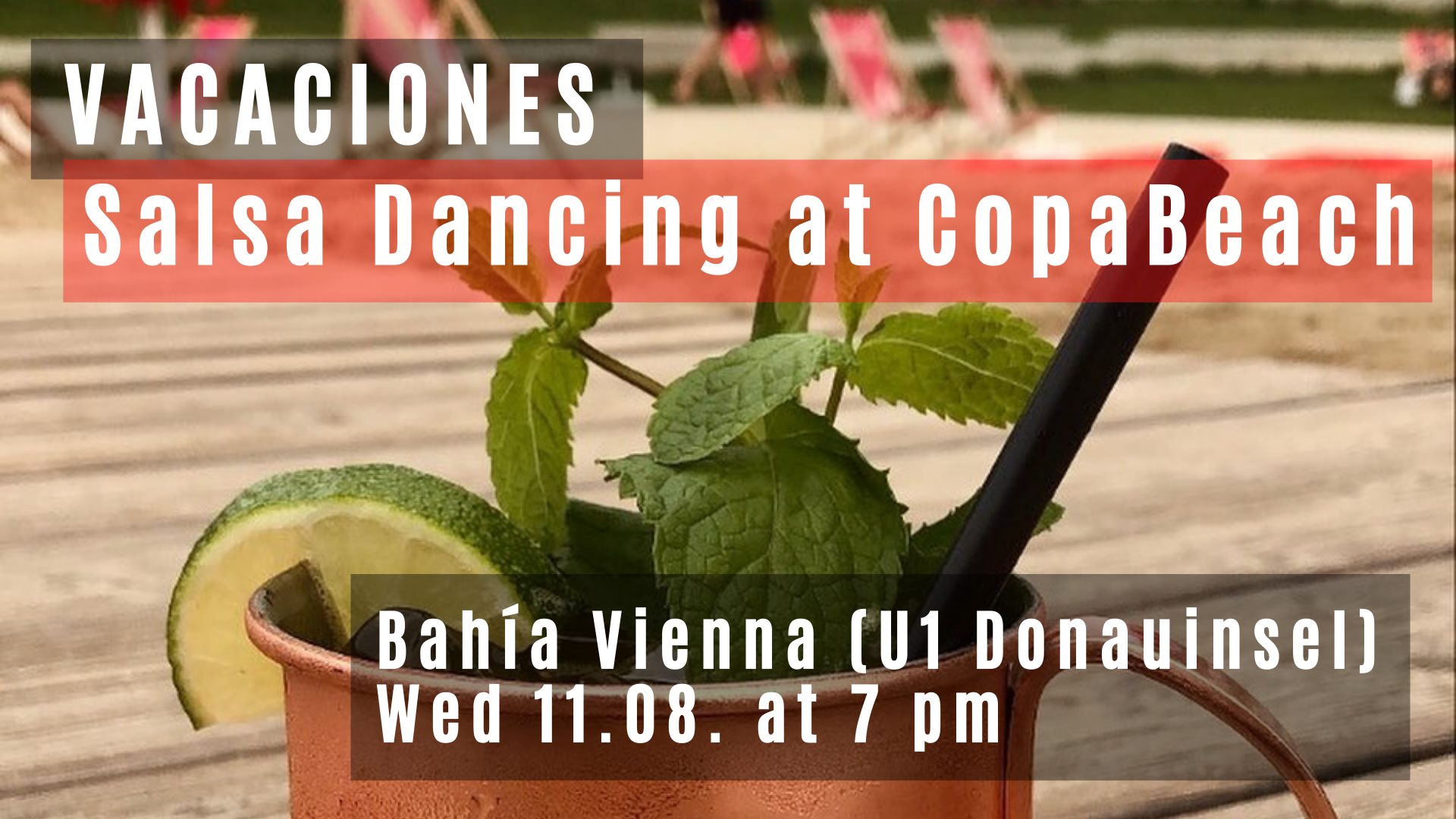 Vacaciones Salsa Dancing at CopaBeach