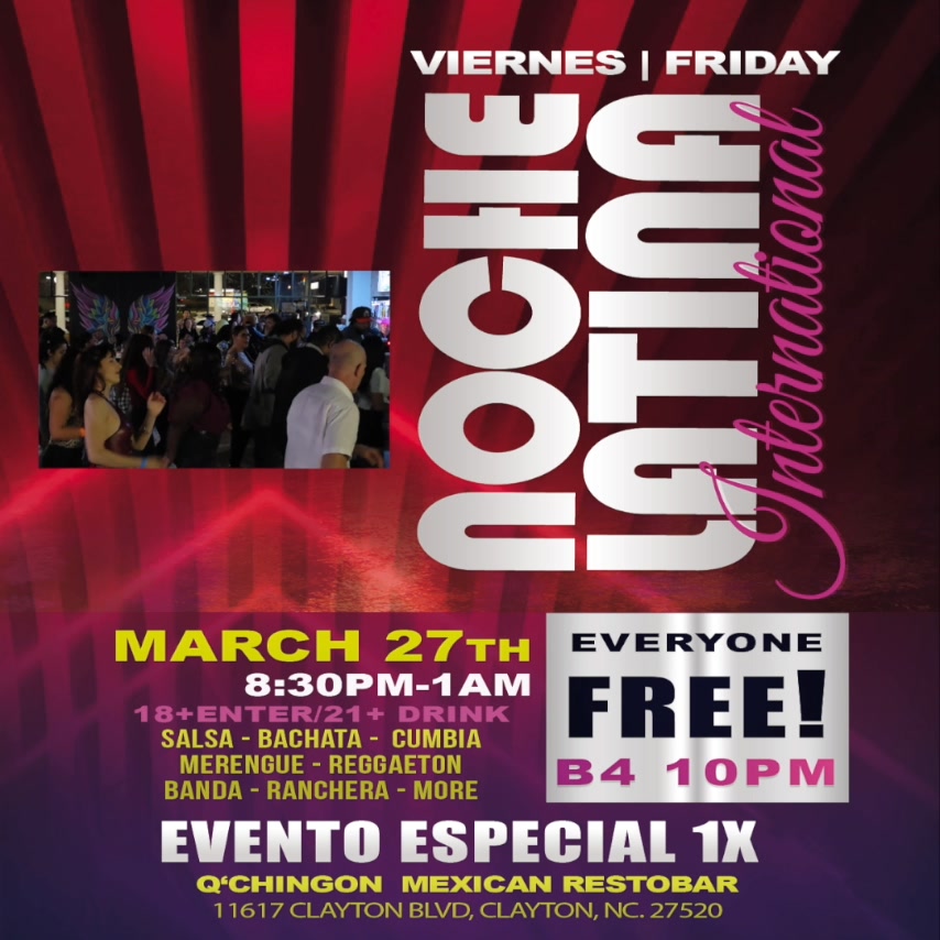 🔥 VIERNES NOCHE LATINA ¡LA MEJOR FIESTA LATINA! 🔥