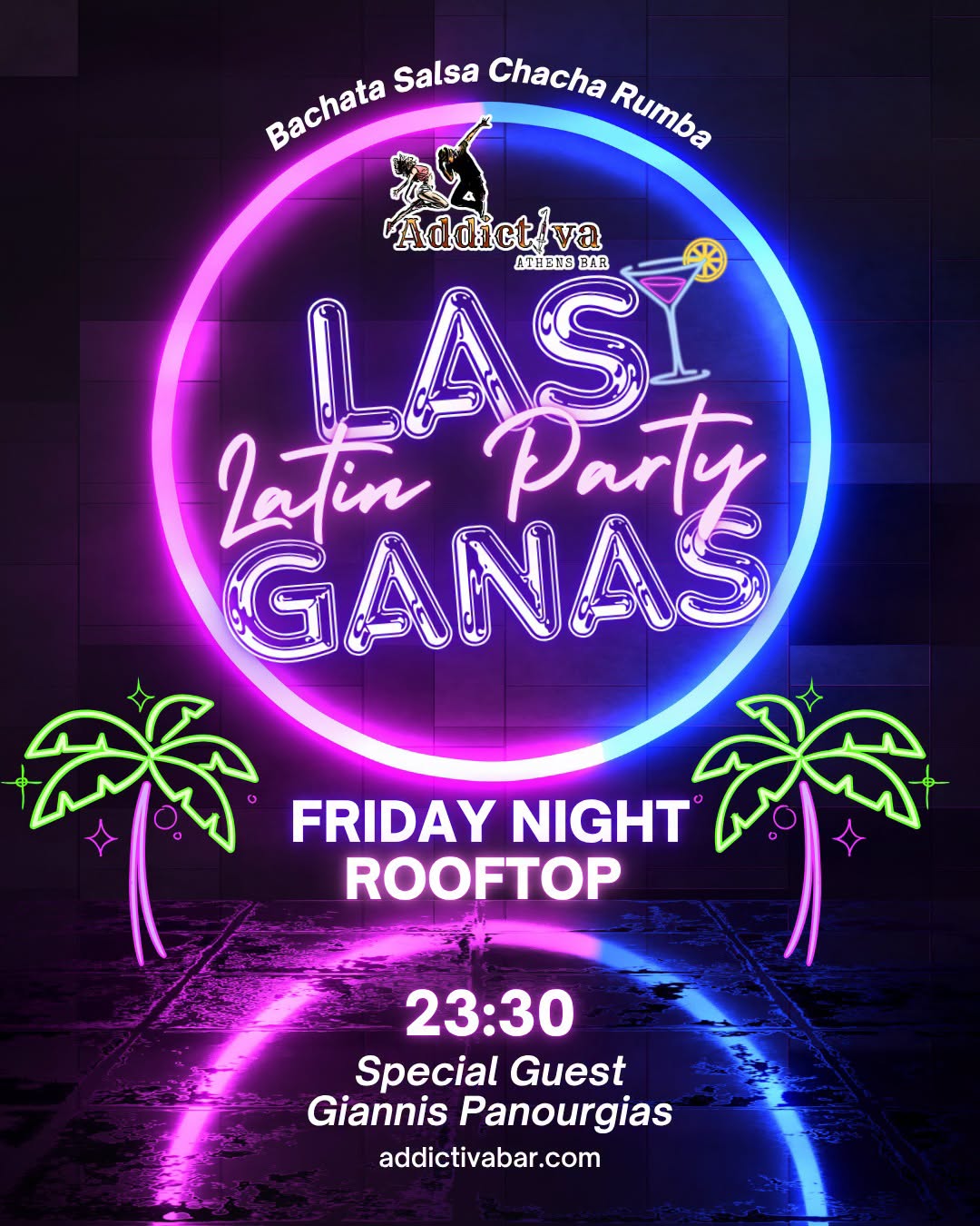 Las Ganas Latin Party Social dancing Friday Night