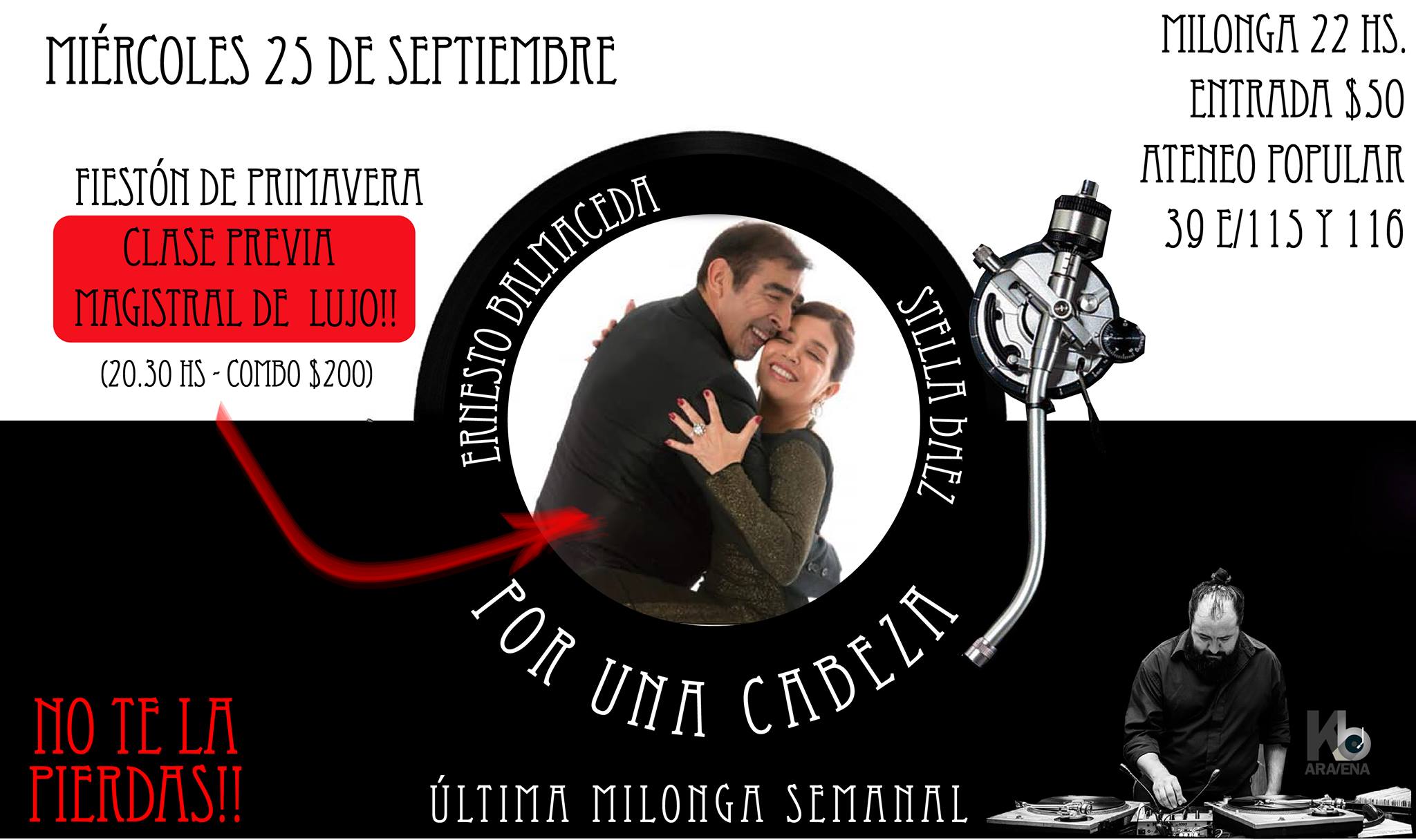 Última Milonga semanal!