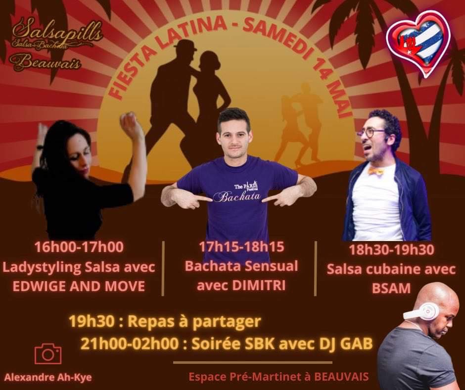Fiesta Latina avec BDL et Salsapills Beauvais