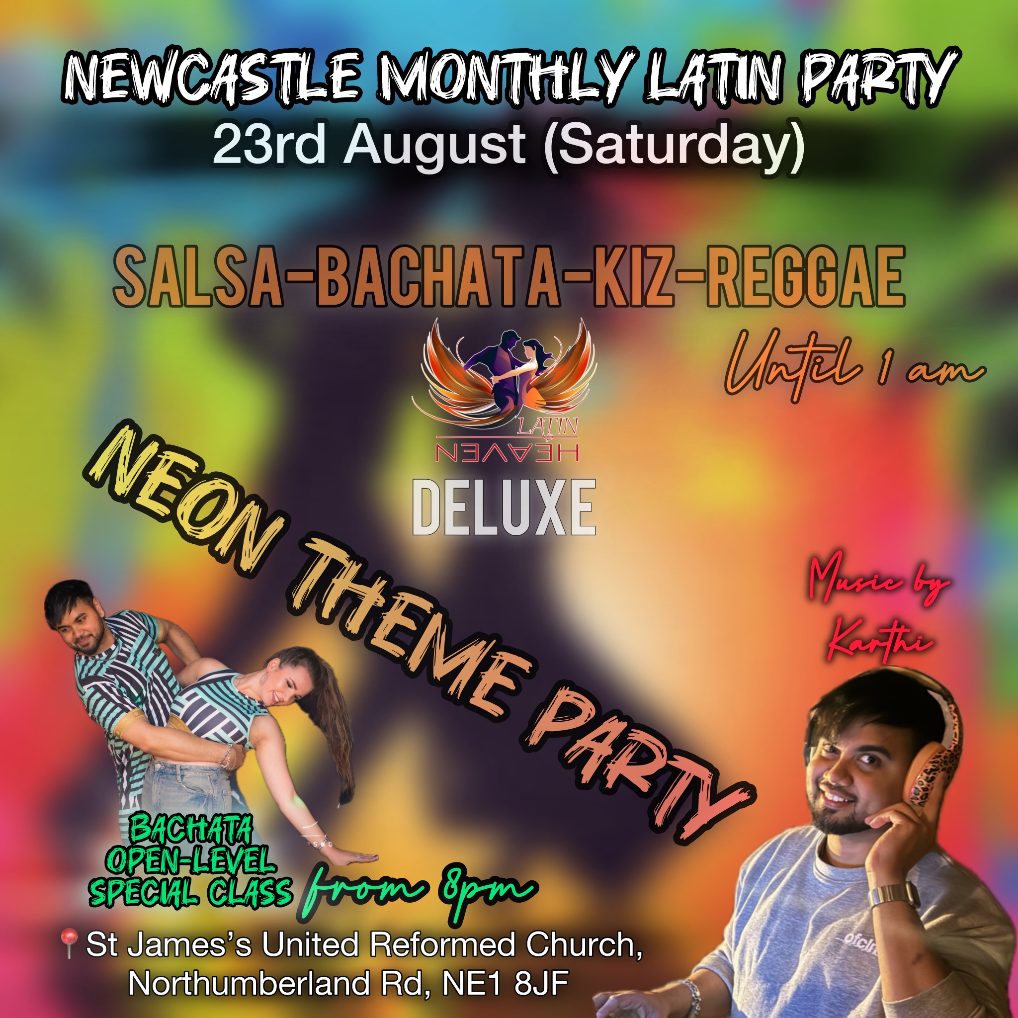 Newcastle Monthly Latin Party