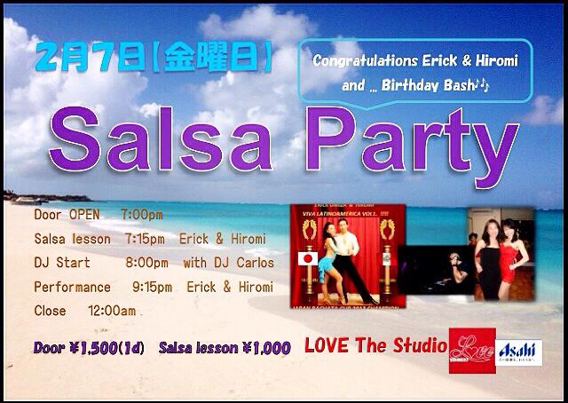 SALSA PARTY @LOVE IN MORIYA Vol.2