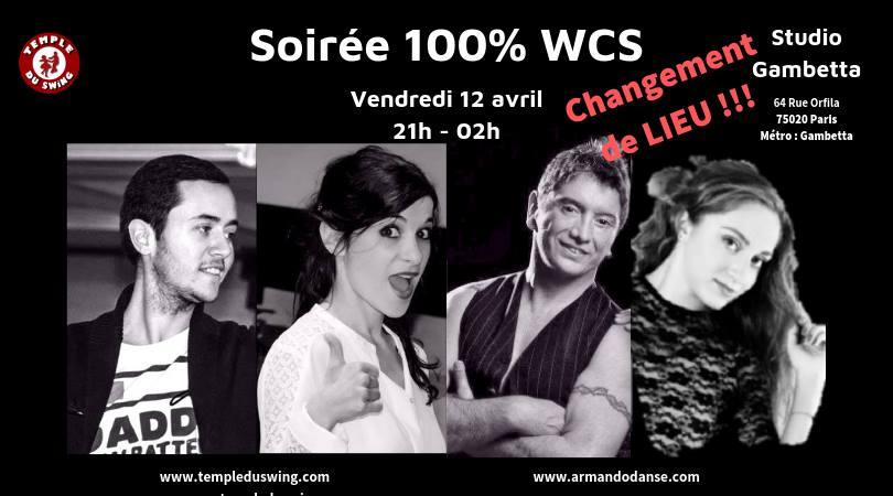 Soirée 100% WCS au Studio Gambetta
