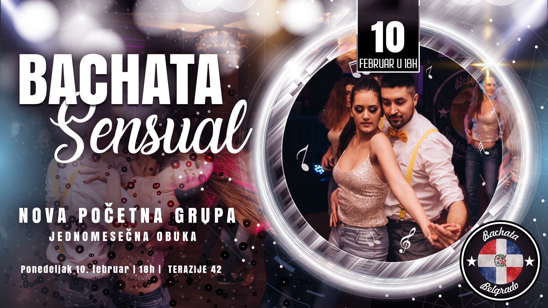 Nova Početna Grupa Bachata Sensual - Daniel & Desiree program!
