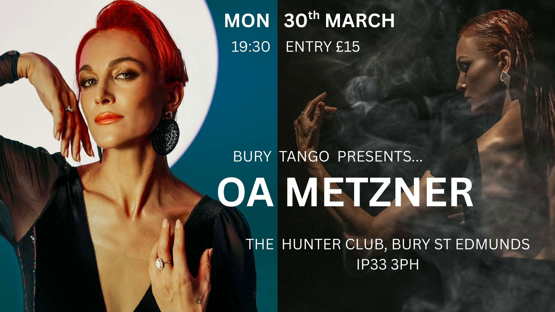 Oa Metzner - Tango Workshop at Bury Tango