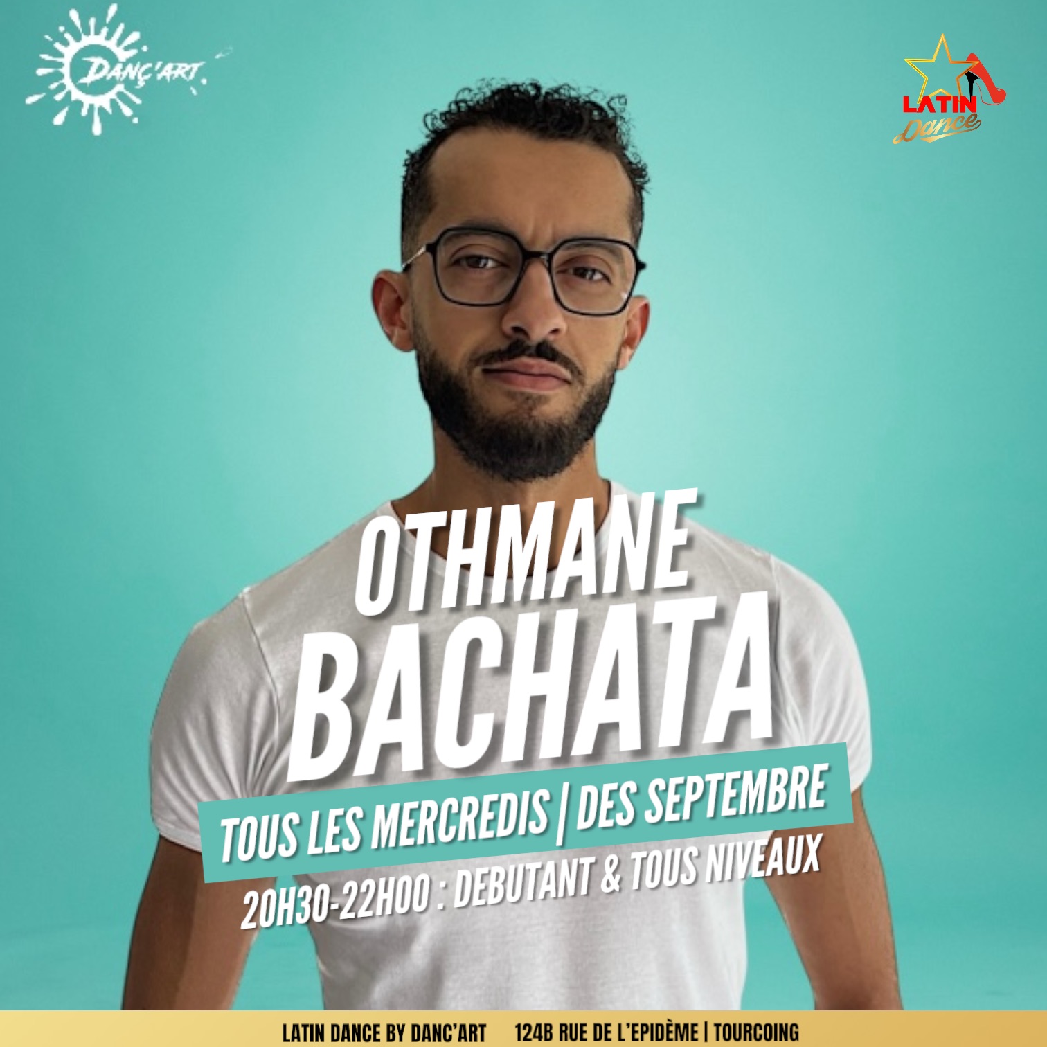 Mercredi Cours de Bachata à Tourcoing avec Othmane