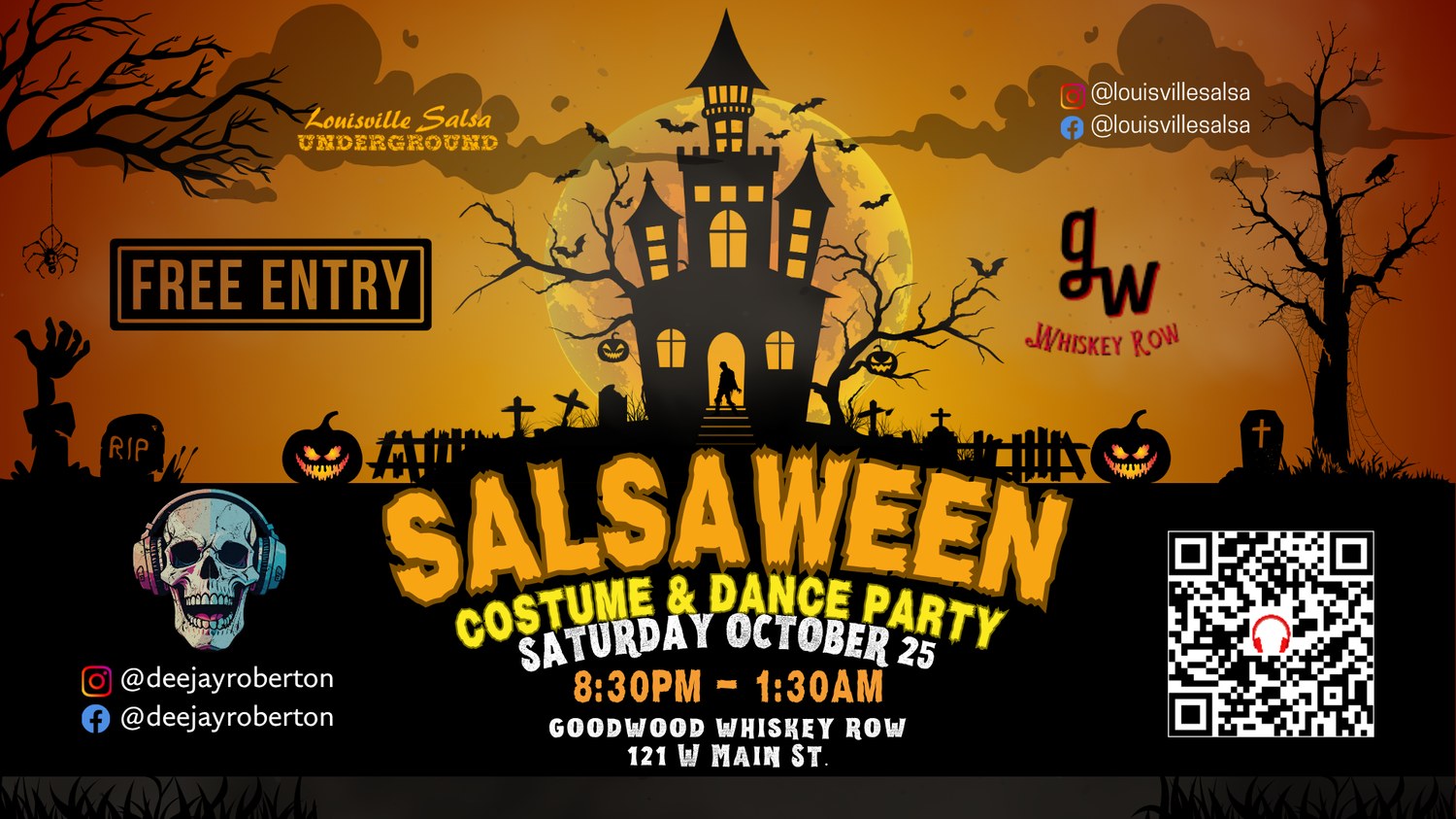 Salsaween Costume & Dance Party - Free Event