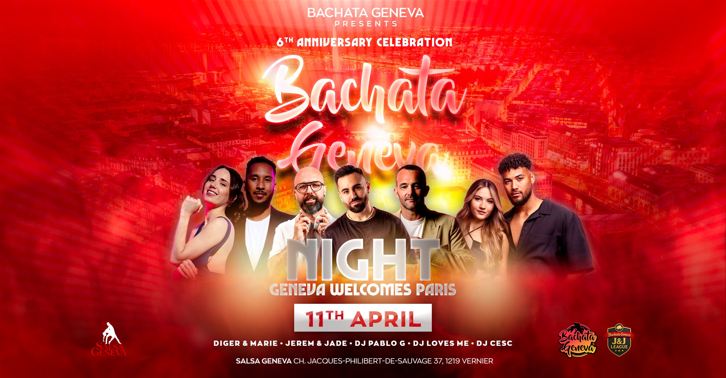 Bachata Geneva Night - Paris 🇫🇷