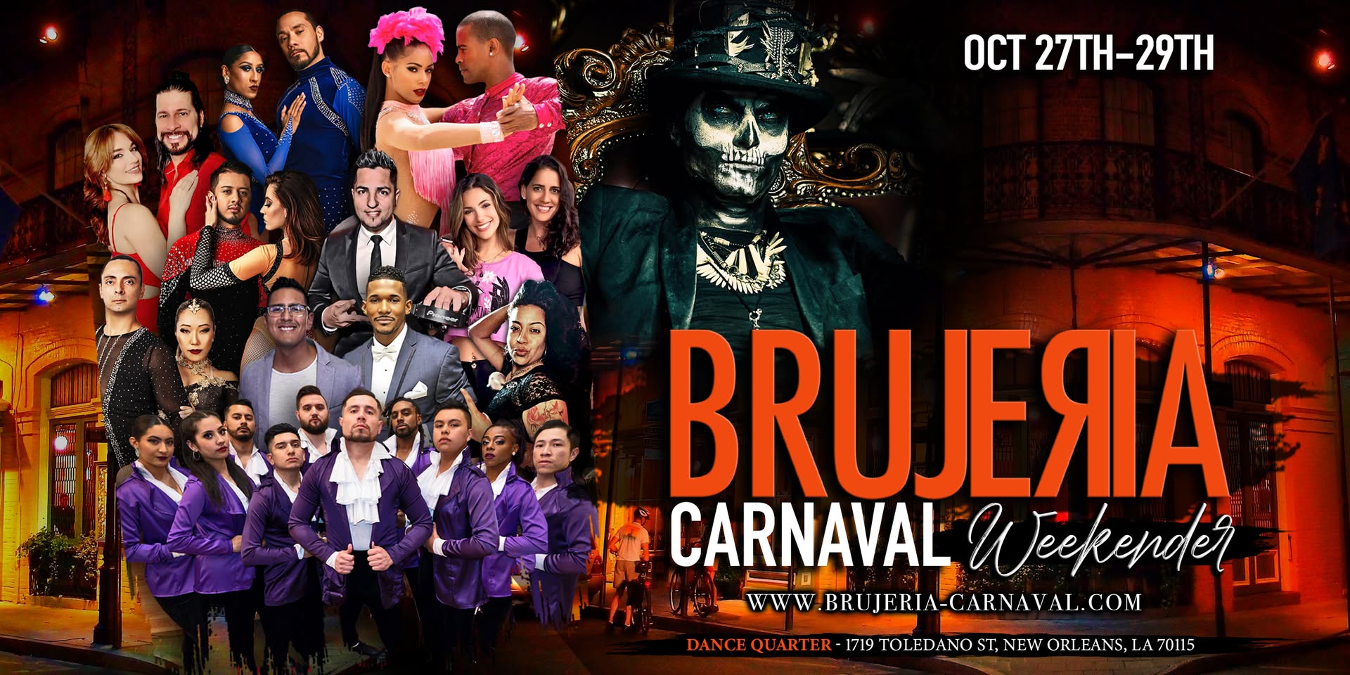 BRUJERIA CARNAVAL Weekender Ft. Jorge & Indira, On2ourage, Javier & Kiki & Evolucion Latina