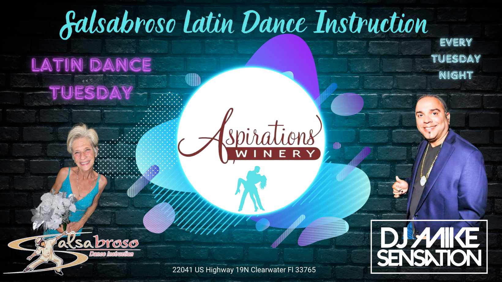 Latin Dance Tuesday At Aspirations Winery