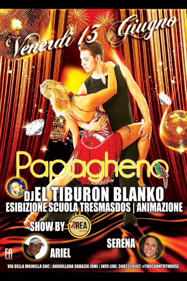 La Prima Notte PAPAGHENO 100% salsa-bachata.rumba