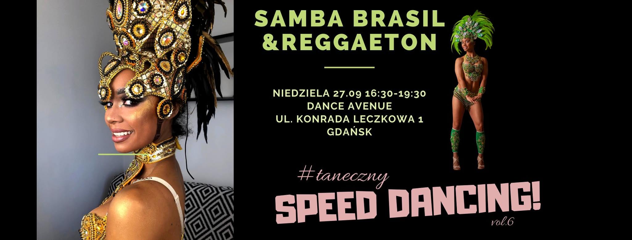 SAMBA Brasil & REAGGAETON taneczny SPEED Dancing vol.6