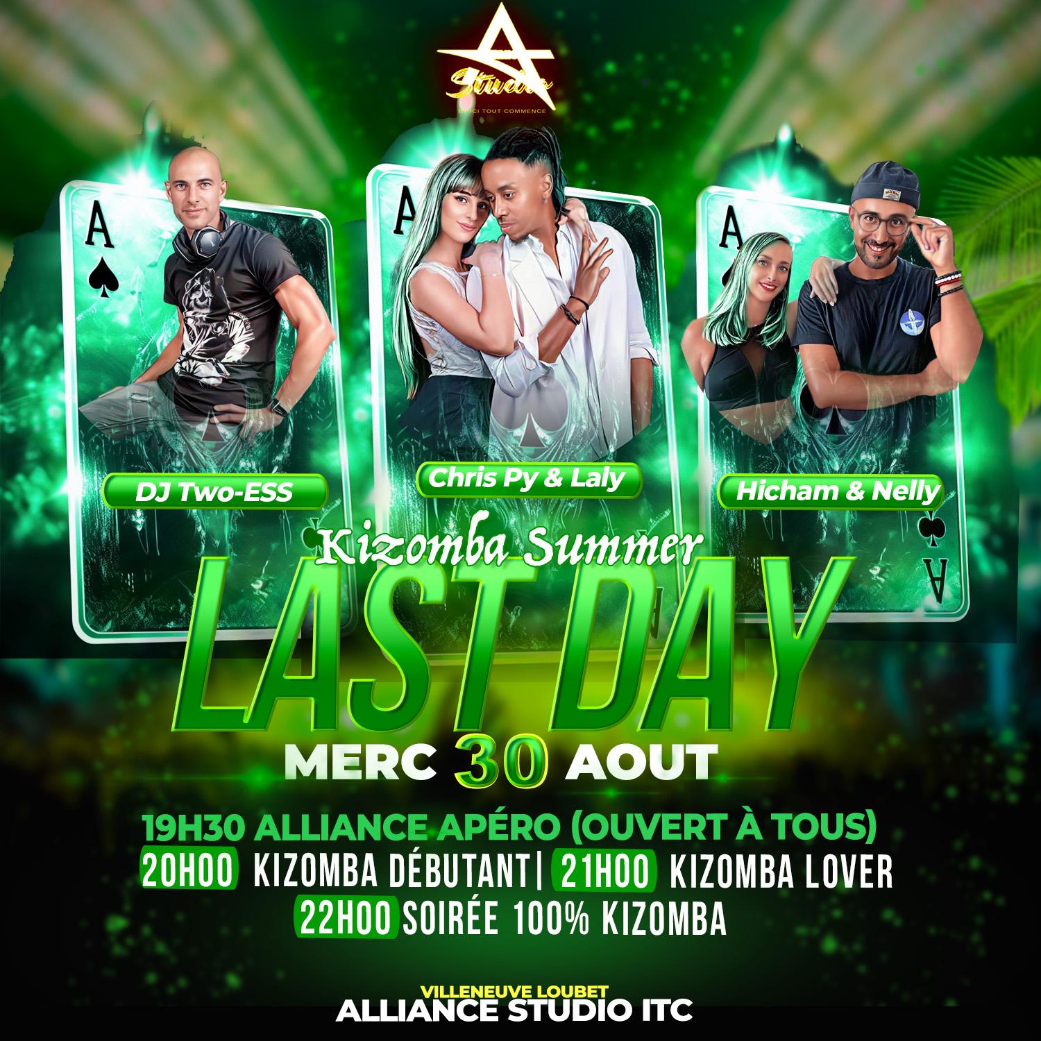 THE LAST KIZ NIGHT SUMMER avec Chris Py & Laly