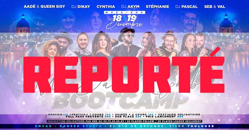 We Dance Kizomba #Bootcamp - 18 & 19 Déc - Toulouse