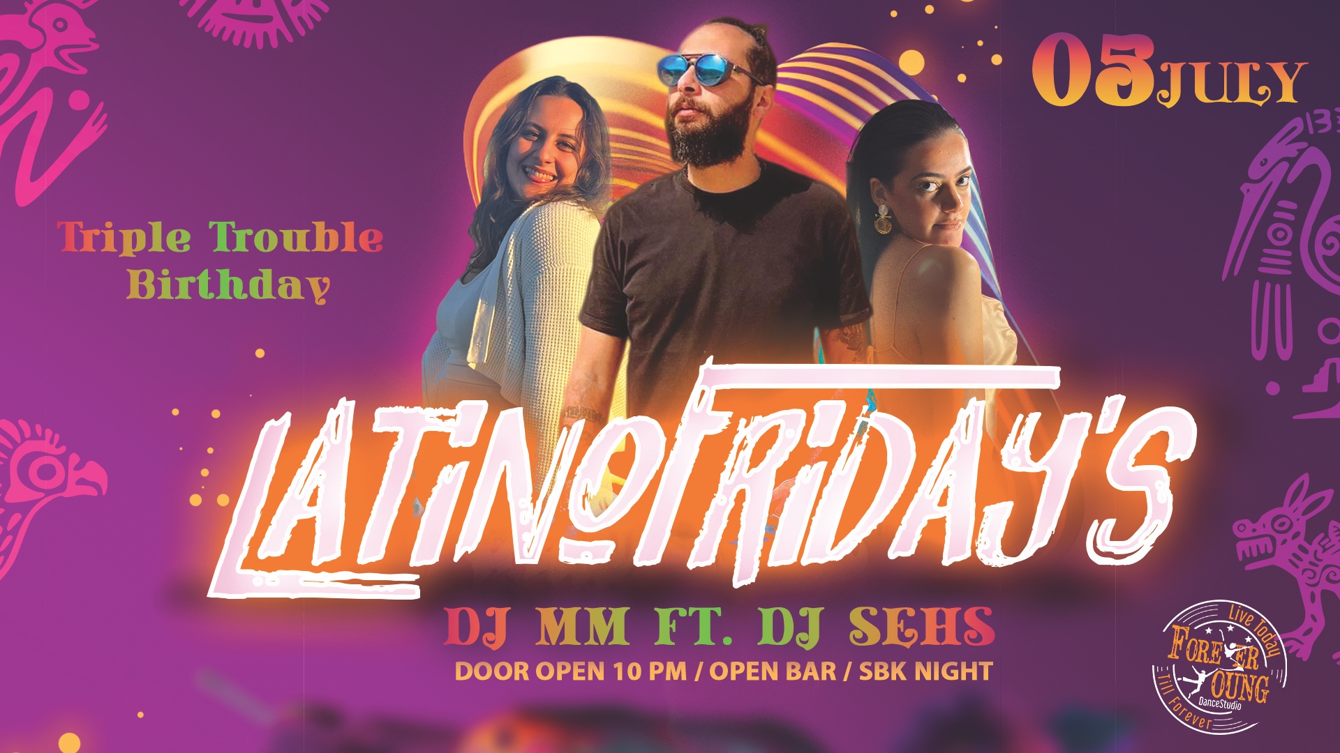 Latino Friday's - Triple Birthday - DJ Sehs ft. DJ MM