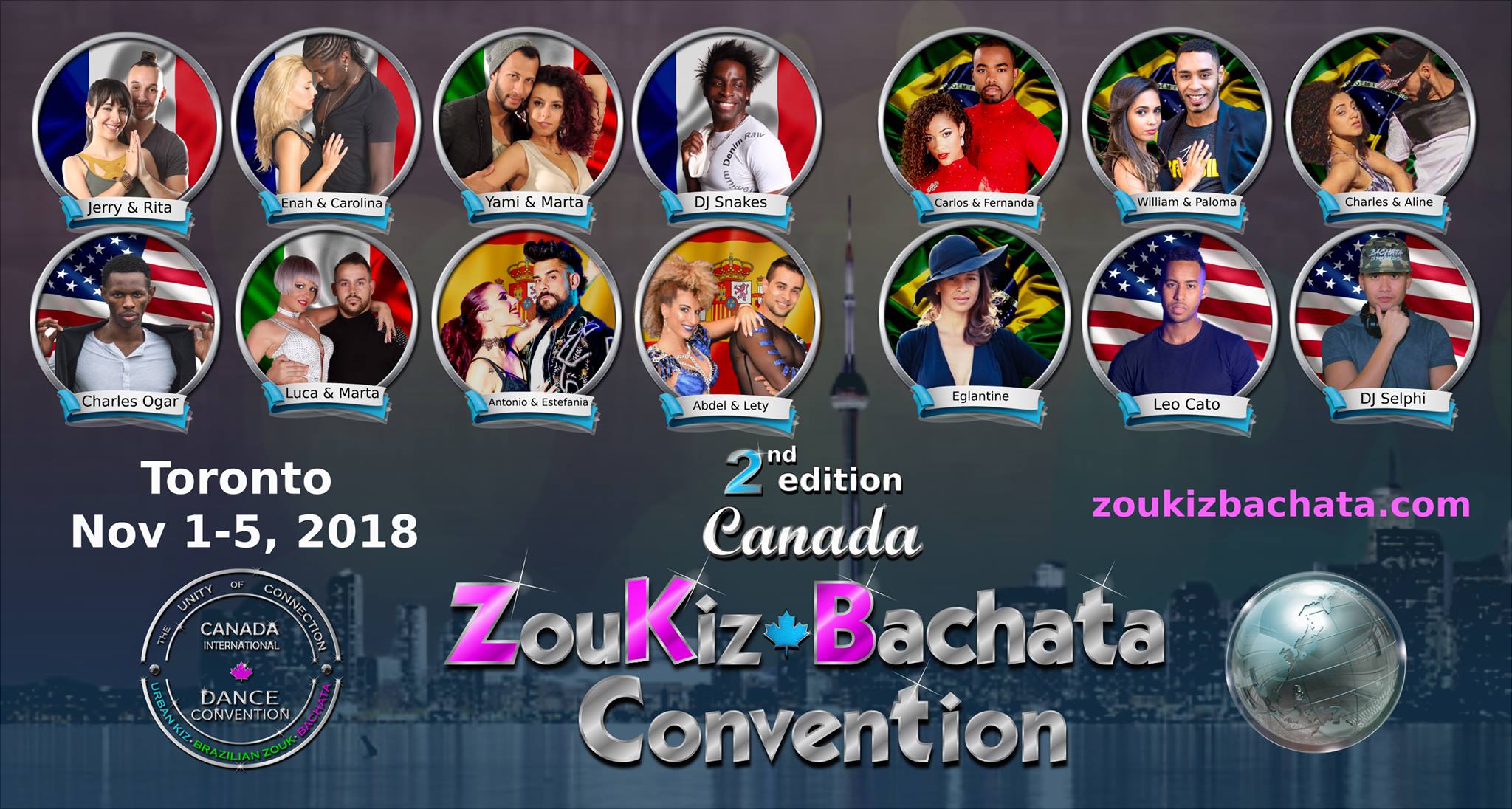 Canada ZouKiz*Bachata Convention 2nd Ed. 2018