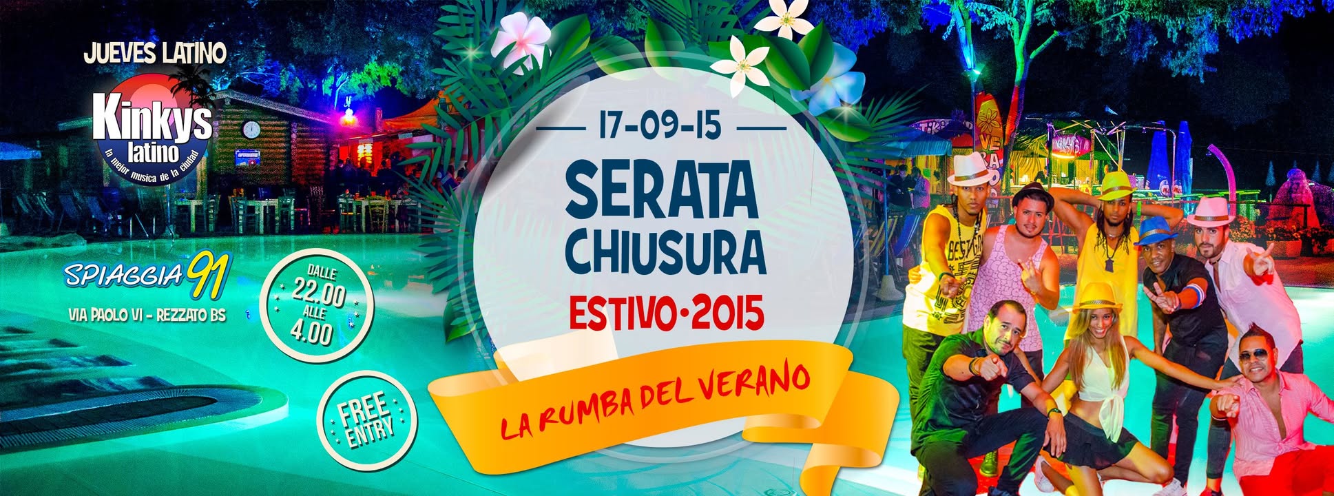 Giovedì Latino - Chiusura Estivo 2015