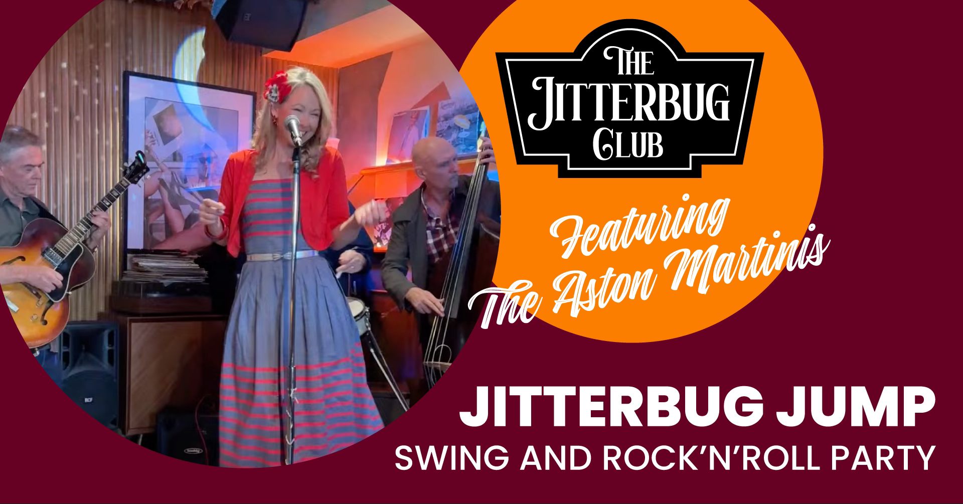 Jitterbug Jump Live with The Aston Martinis