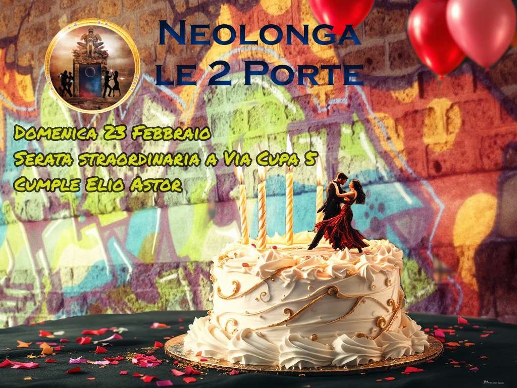 Neolonga le 2 Porte Cumple Elio Astor