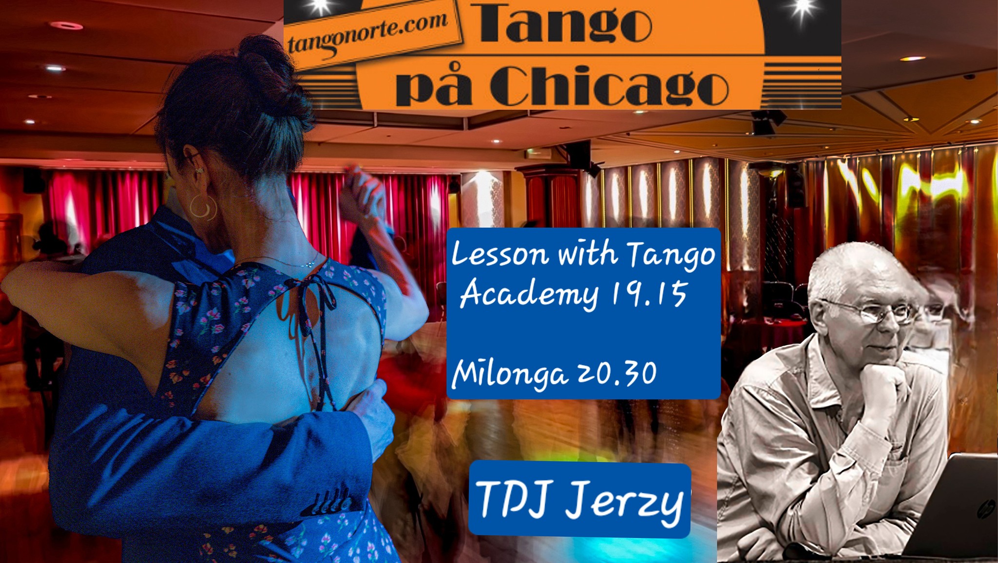 Milonga at Chicago Lesson with Tango Academy TDJ Jerzy