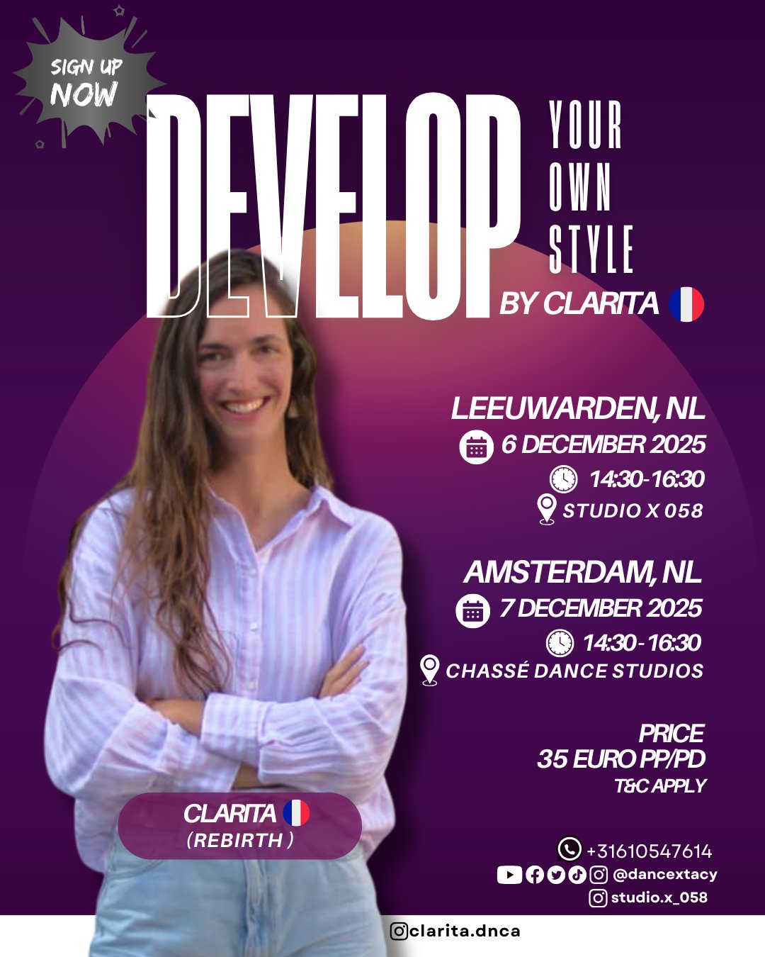 Develop your own Style by Clarita (AMSTERDAM)