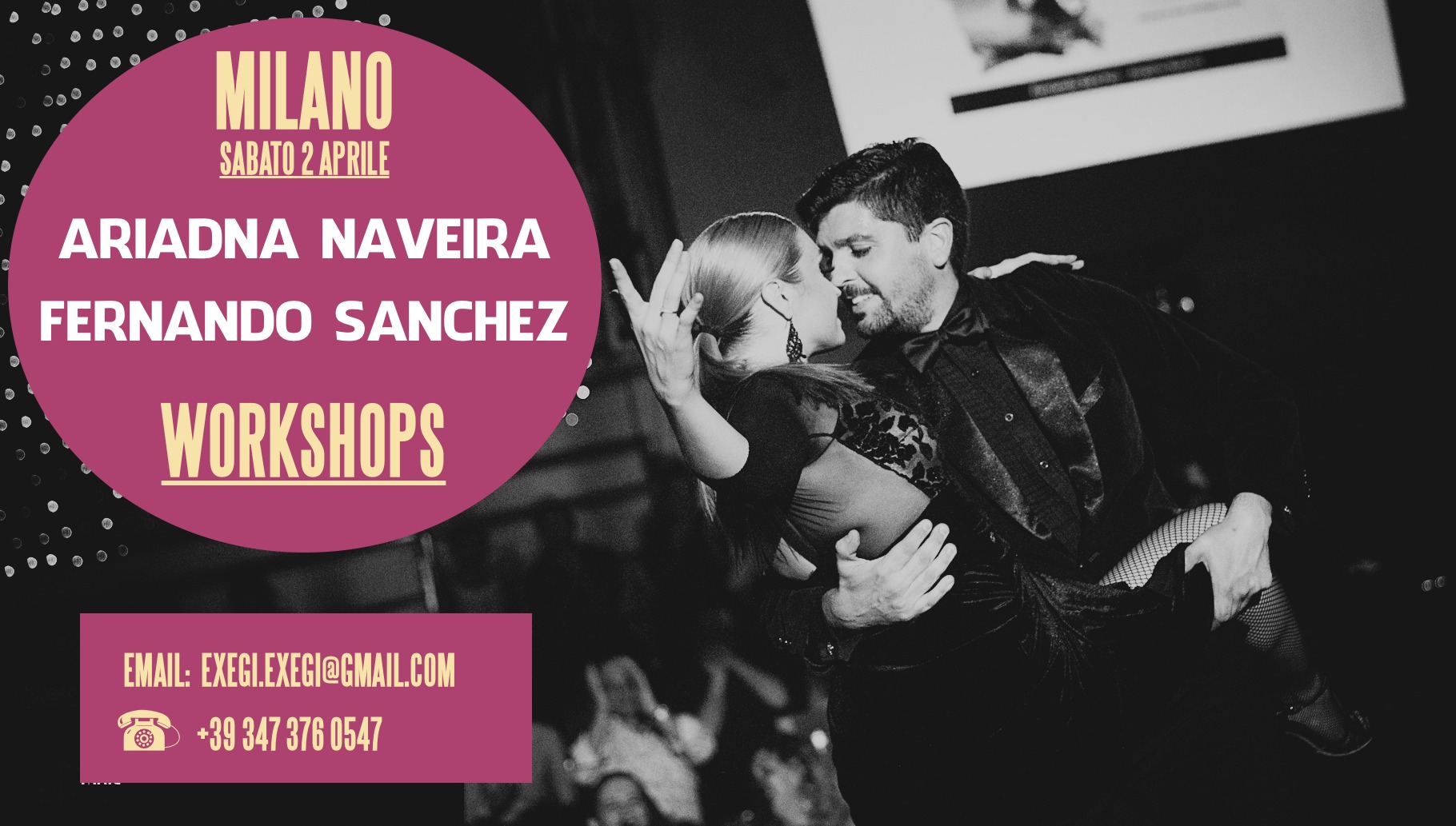 Ariadna Naveira & Fernando Sanchez a Milano