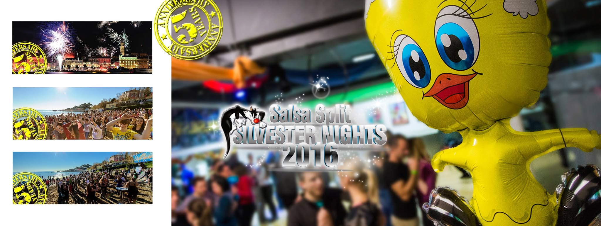 VEČERAS DOČEK NA VOĆNOM: Salsa Split Silvester Nights 2016 - 5th Celebration - FREE EDITION!